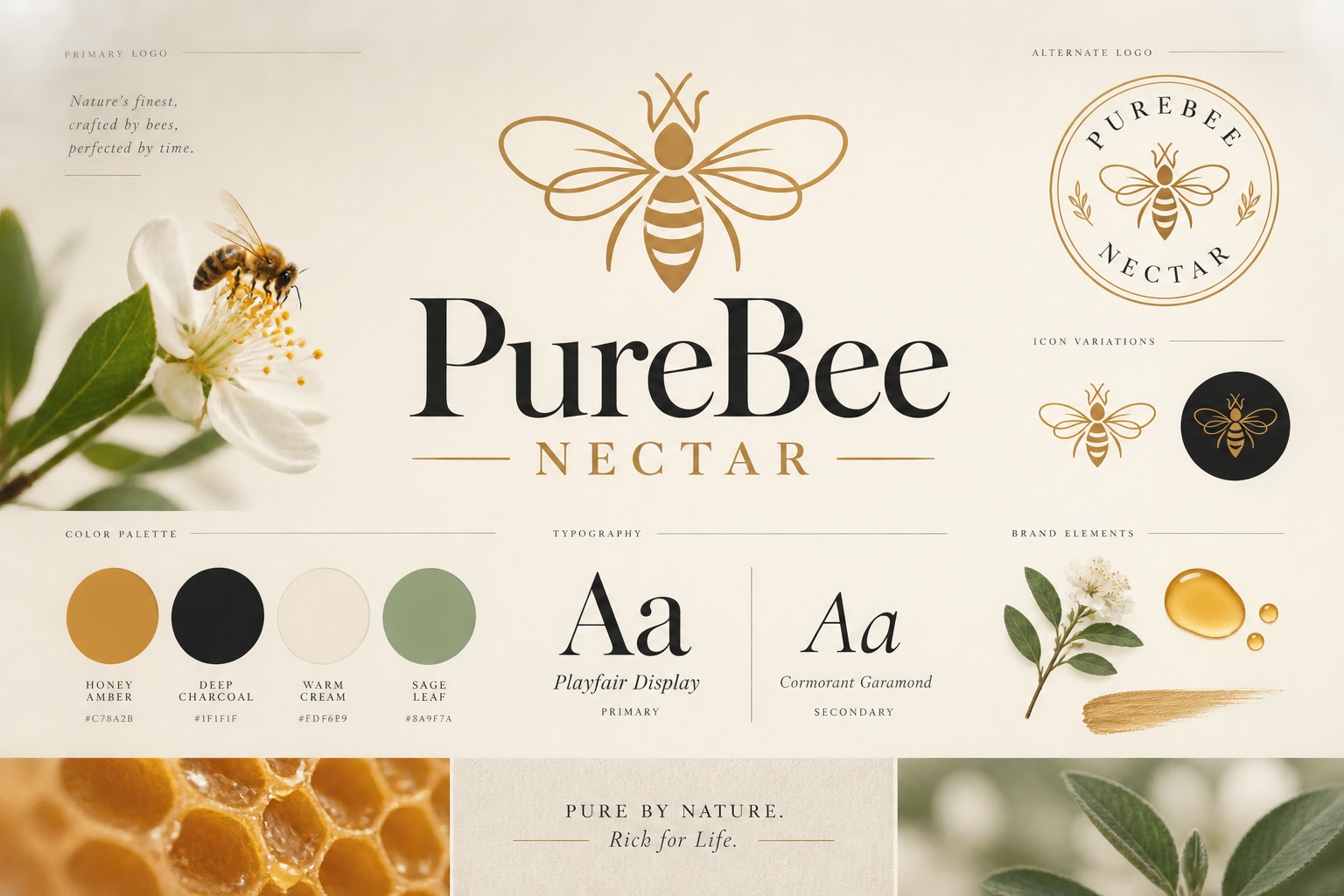 PureBee Nectar: Visual system / Detail