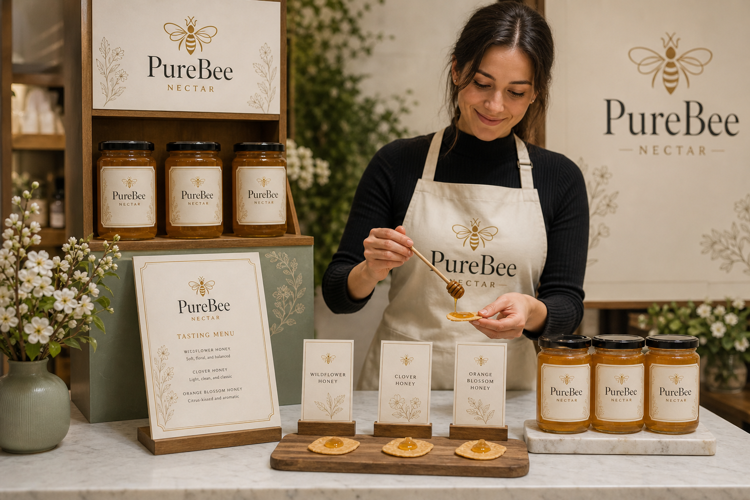 PureBee Nectar: Experience / Point of sale