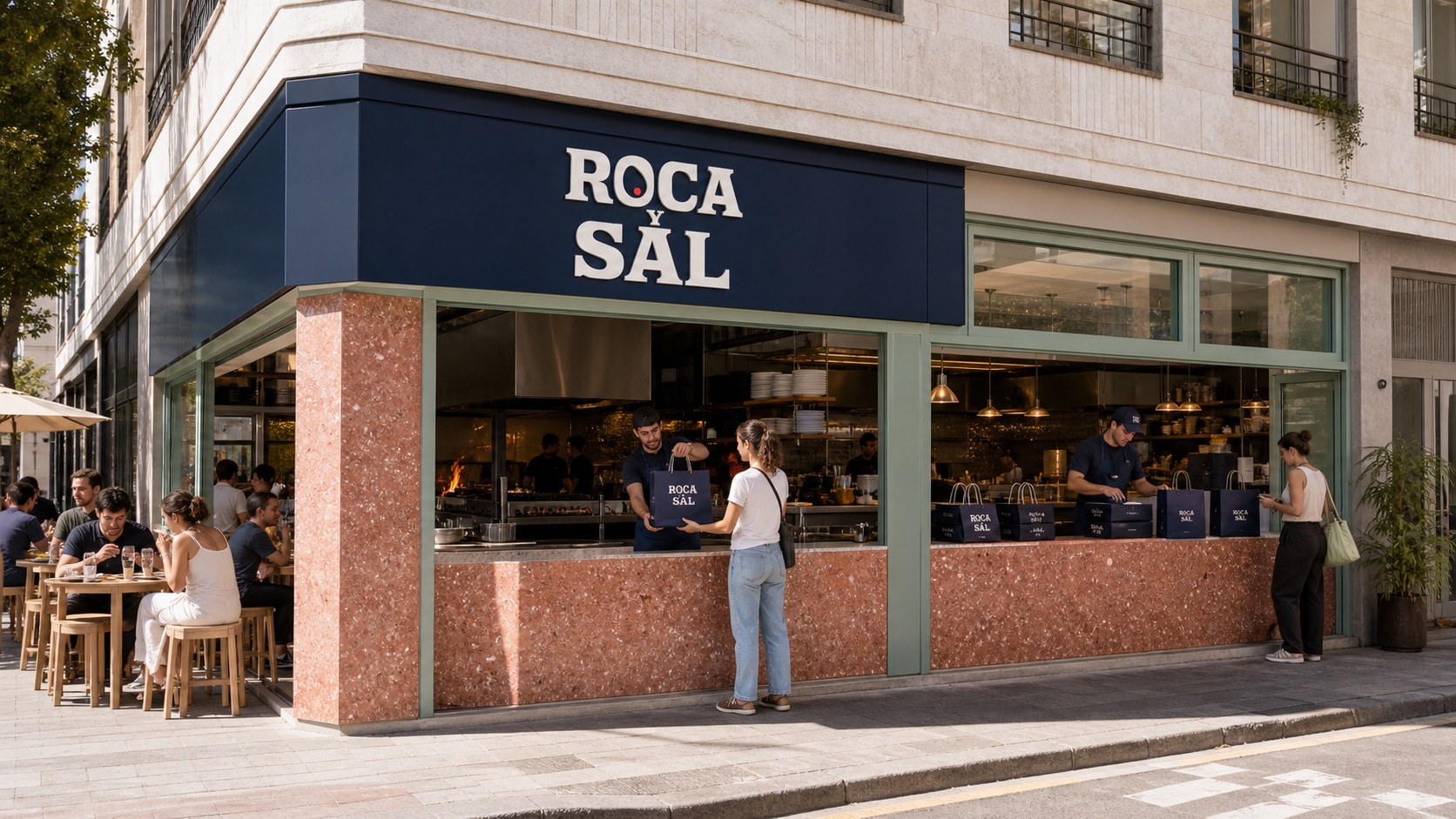 Roca y Sal: Experiencia / Punto de venta