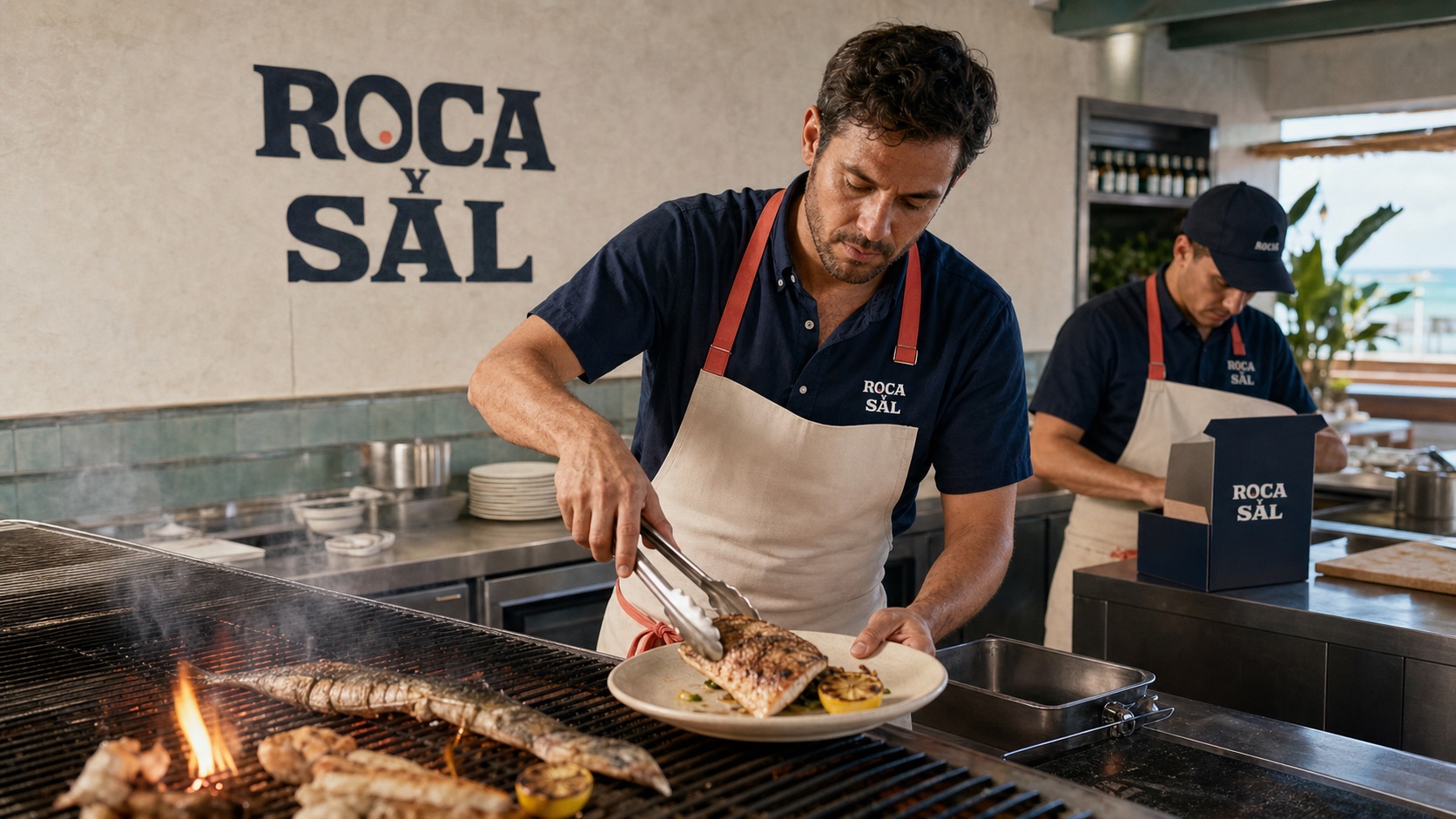 Roca y Sal: Sistema visual / Detalle