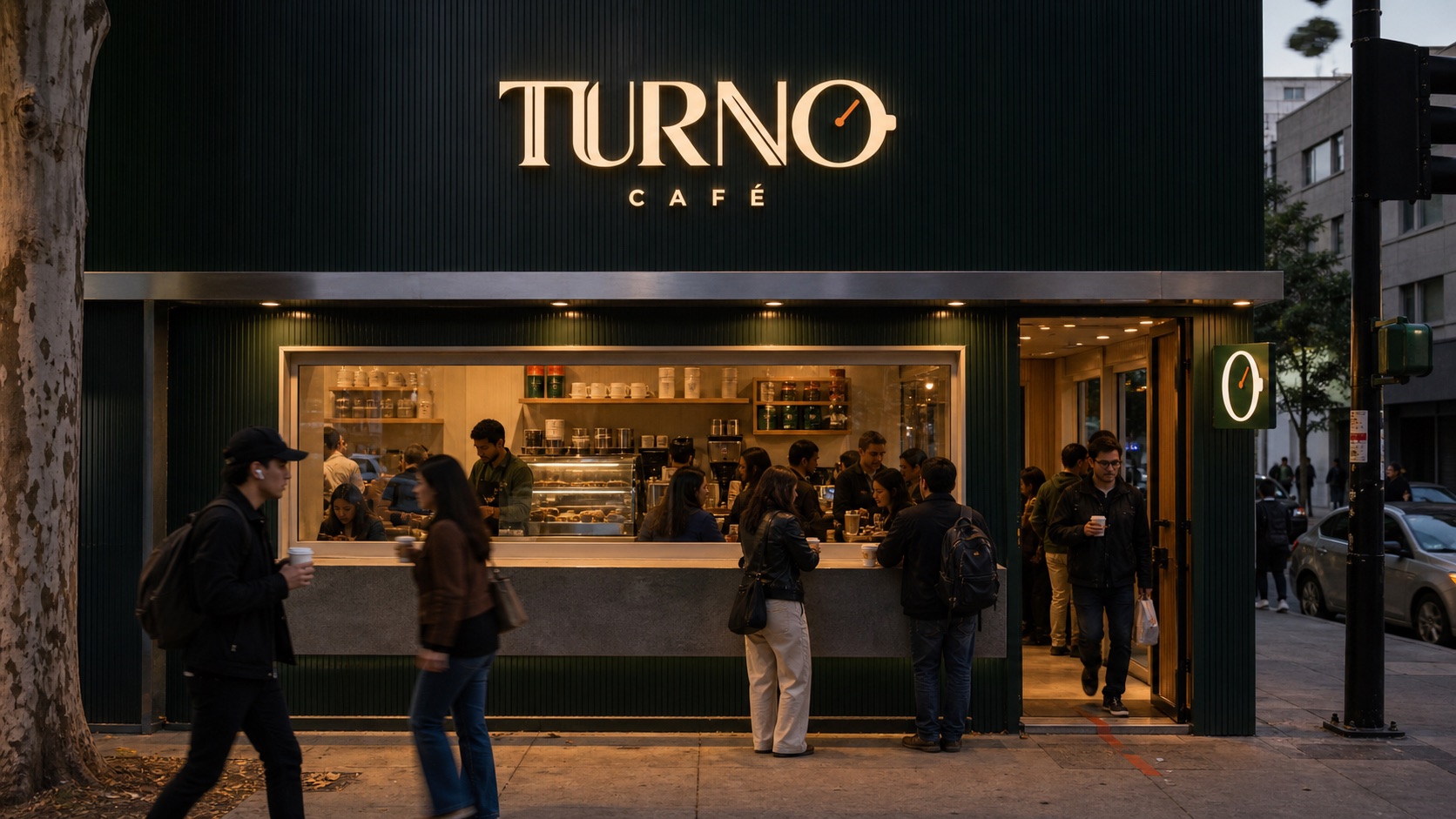 Turno Café: Experience / Point of sale