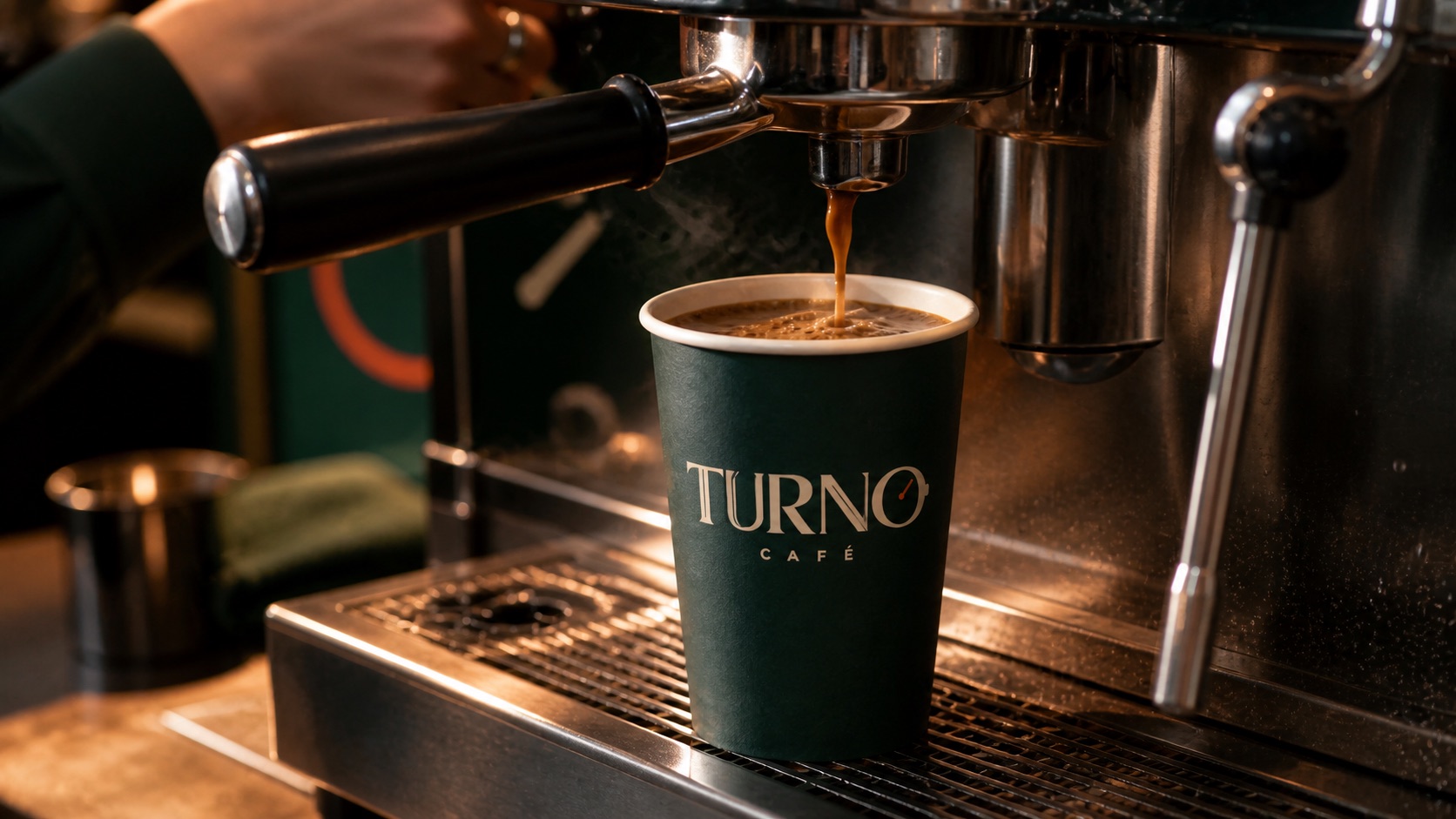 Turno Café: Brand in use