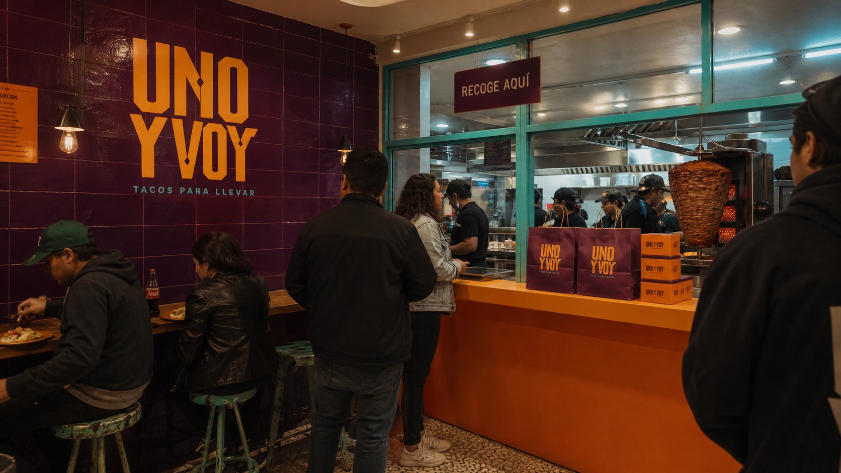 Uno y Voy: Brand in use